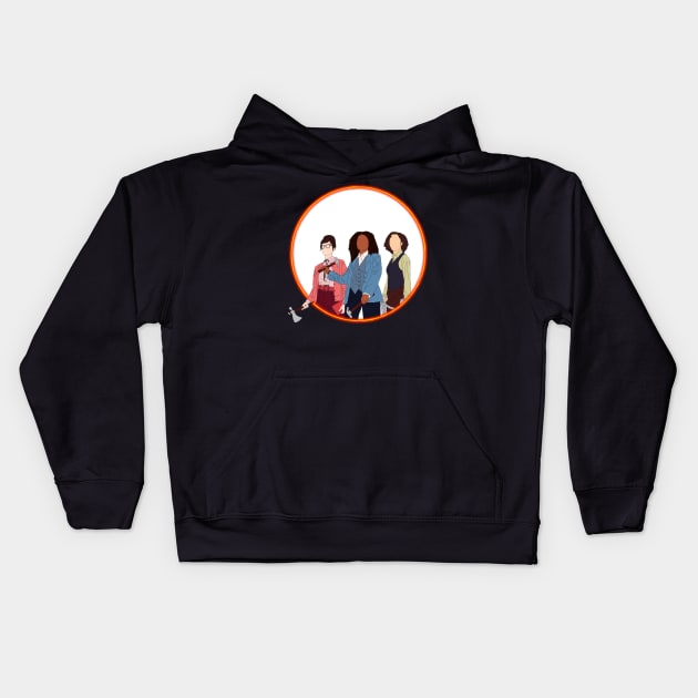 Gunpowder Milkshake Kids Hoodie by cinefille